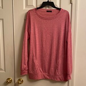 Pink Long Sleeve Top